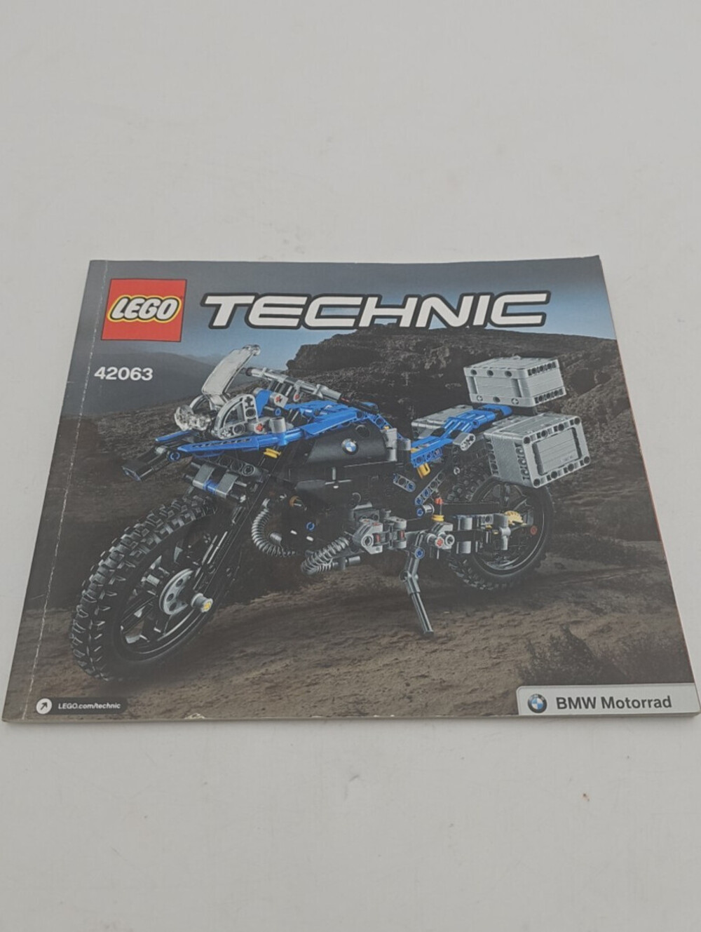 RARE Lego Technic 42063 BMW R 1200 GS Adventure Hover Ride Instruction Manual